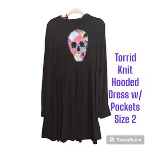 Torrid Skull Knit Dress